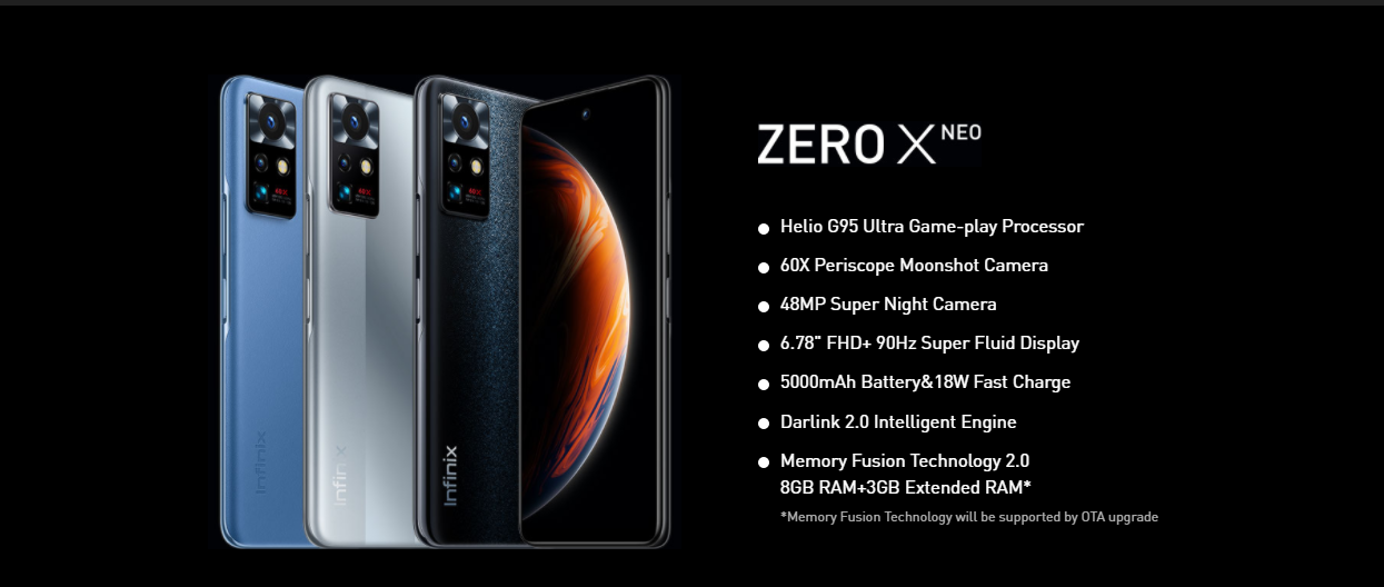 infinix neo specs